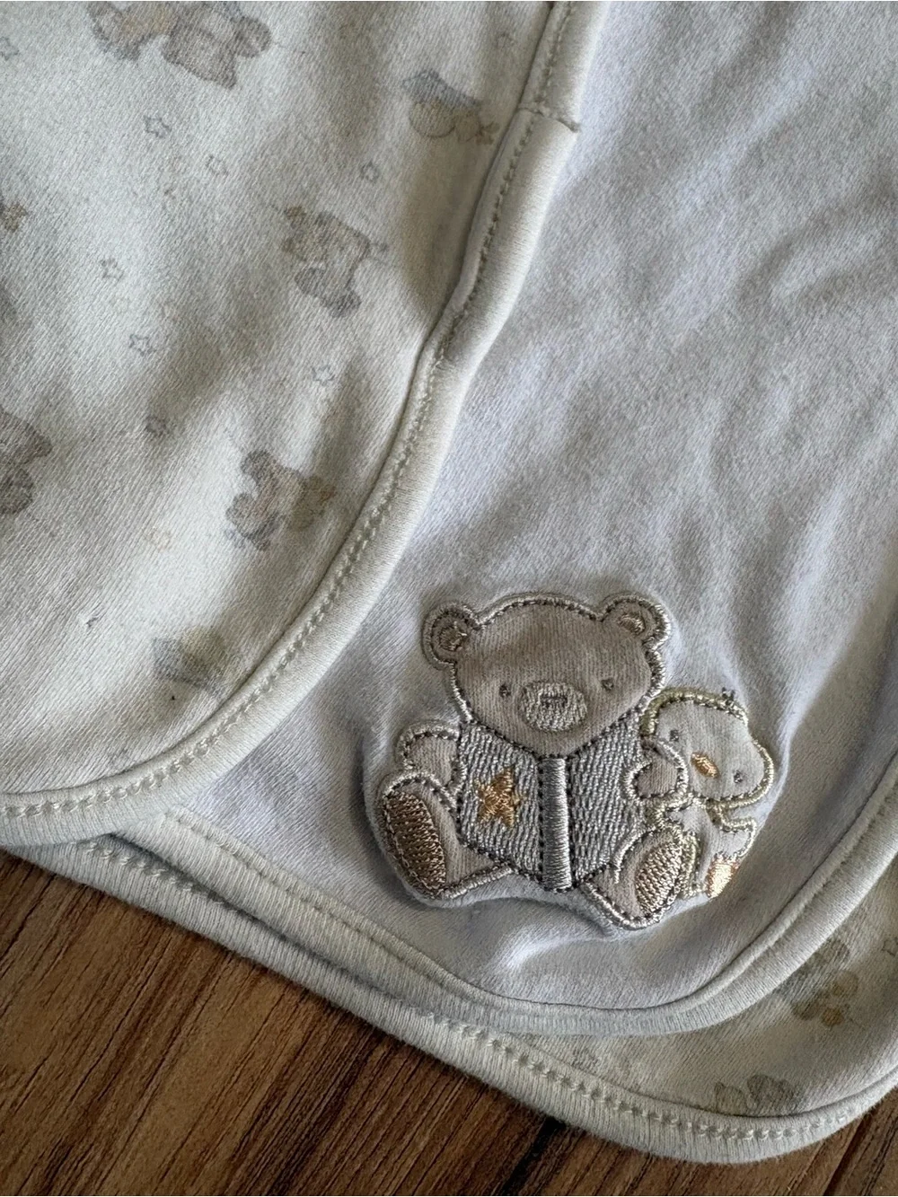 FIRST IMPRESSIONS Baby‎ Blanket Lovey Teddy Bear Chick Book Tan Cream Neutrals